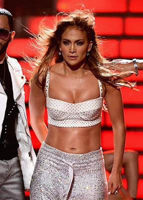 jennifer lopez american idol abs