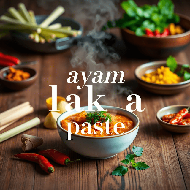 ayam laksa paste
