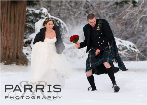 Winter Wedding at Dalhousie Castle