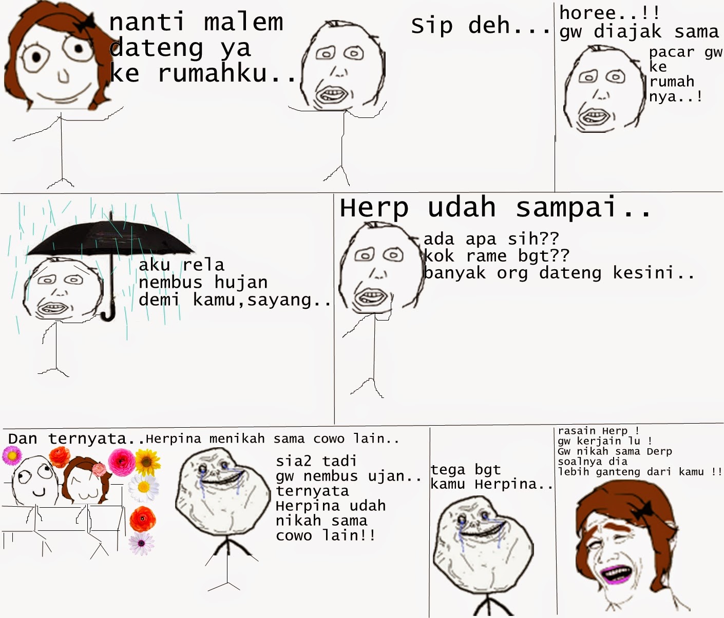 Foto Meme Lucu Herp DP BBM Jomblo