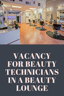 Vacancy for Beauty Technicians in Lekki