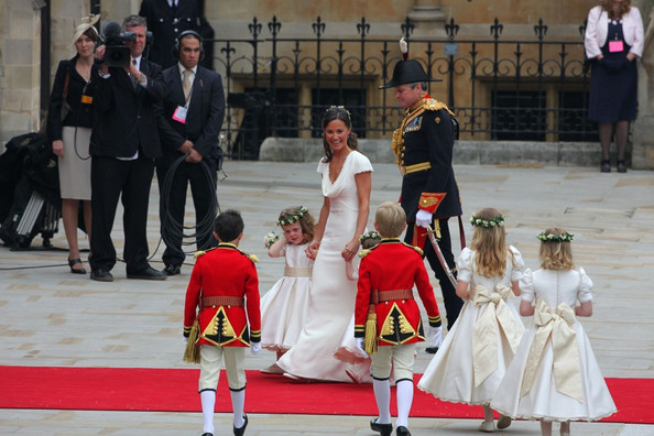 Pippa Middleton served as her sister's maid of honor and took charge of the