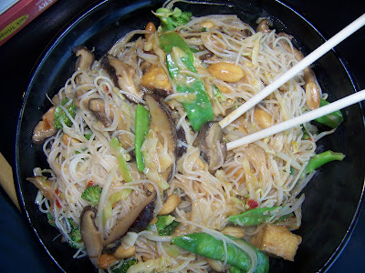 Vegan, San Antonio, Fire Bowl Cafe, Vermicelli Noodles