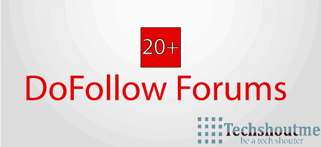 DoFollow Forum list