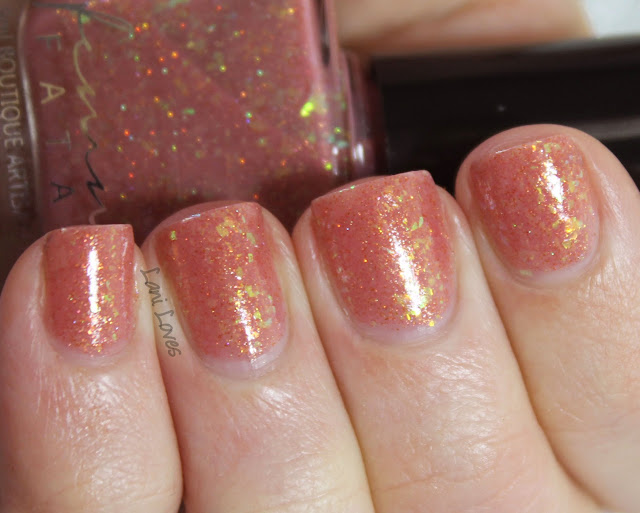 Femme Fatale Cosmetics Heart's Desire nail polish swatches & review