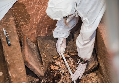 1,000-year-old sarcophagus opened in Mainz