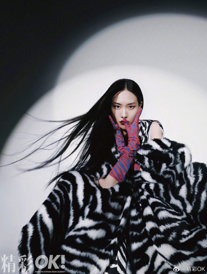 Wang Feifei Clicked for OK! Magazine -  China January 2021