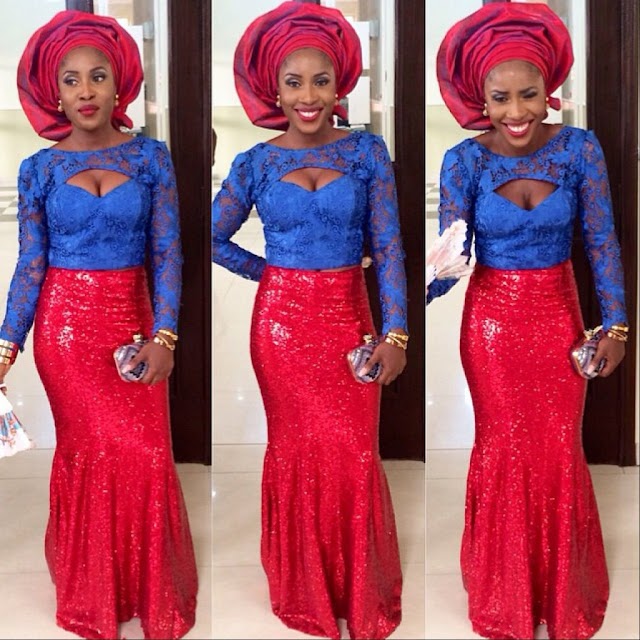 Aso Ebi Styles - Beautiful Lace Styles For Traditional Wedding