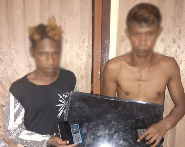 Polisi Amankan 2 Pencuri di Kampung Inggiri Biak