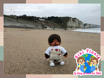 kiki Monchhichi fécamp galets disparus normandie plage Beach missing pebbles