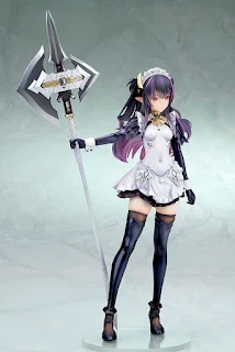 Figura de Mary de M.A.I.D (Siino), fabricada por Ques Q en escala 1/7 con falda removible y halberd.