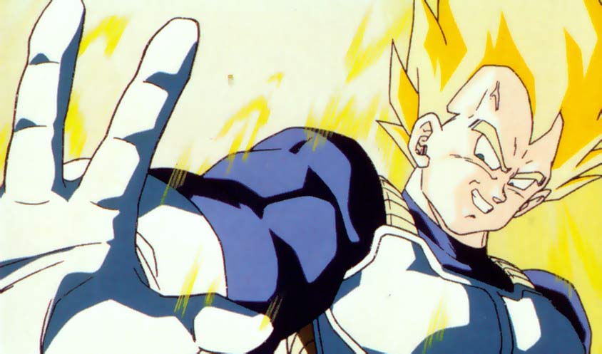 Top 10 Postagens! ~ Mais de 8 000 Dragon Ball blogger - Vegeta Depois Desenvolve Tecnica Grande