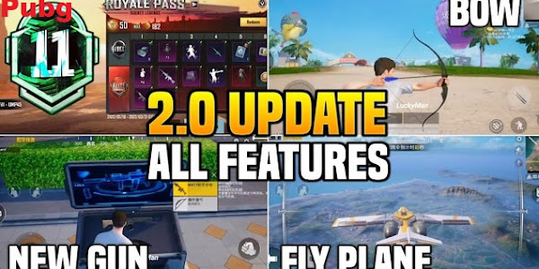Pubg v2.0 Update Release Date, (APK+ Obb) Download 32bit & 64bit, Patch Notes, Features, and More 