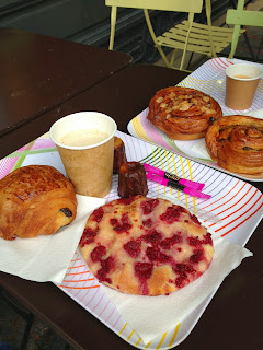 Breakfast at Blé Sucré in Paris