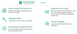 Publicidad In-Page de Evadav