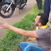 MOTORISTA É ESPANCADO PELA POPULAÇÃO QUANDO TENTAVA FUGIR APÓS ATROPELAR E MATAR CICLISTA