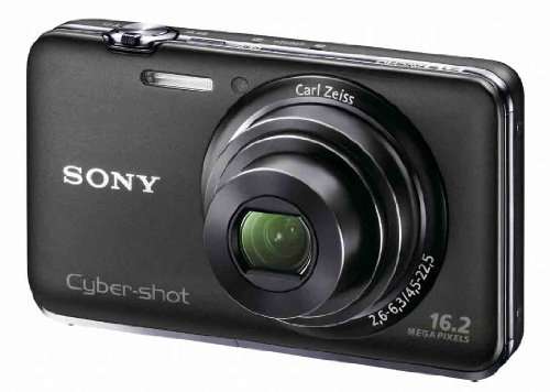Sony Cyber-Shot DSC-WX9 16.2 MP Exmor R CMOS Digital Still Camera with Carl Zeiss Vario-Tessar 5x Wide-Angle Optical Zoom Lens and Full HD 1080/60i Video (Black)