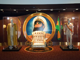 Dictator movie costume exhibit