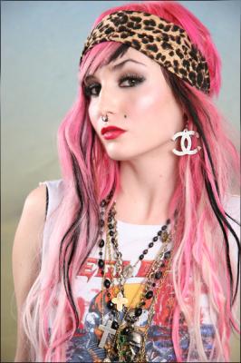 pink hairstyles