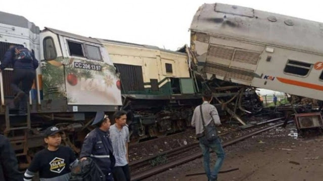 Korban Jiwa Laka KA Kereta Bandung Raya Vs KA Turangga Jadi 3 Orang