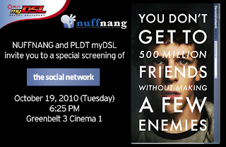 Nuffnang and PLDT myDSL Special Screening