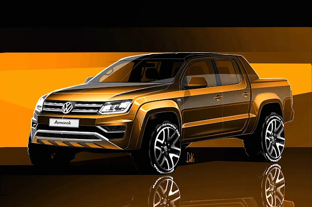 Amarok pick-up given the latest Volkswagen design