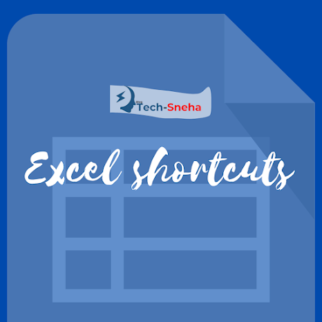 Excel shortcuts