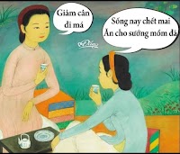 Sống nay chết mai giảm cân làm gì :))