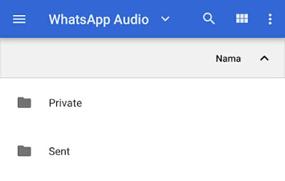 Cara Menyimpan Audio Kiriman Whatsapp