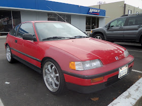 Original paint on Almost Everything's Car of the Day, a 1989 Honda CRX