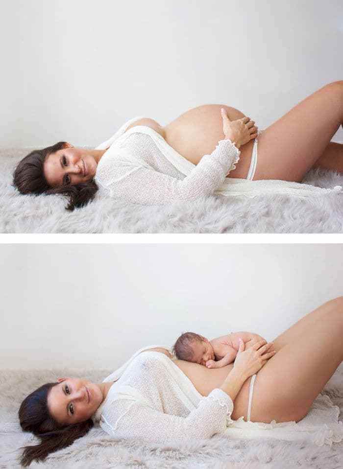 25+ Before & After Pregnancy Pictures That Will Make Your Heart Melt