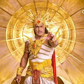  Foto Salil Ankola sebagai Dewa Surya di Shani ANTV