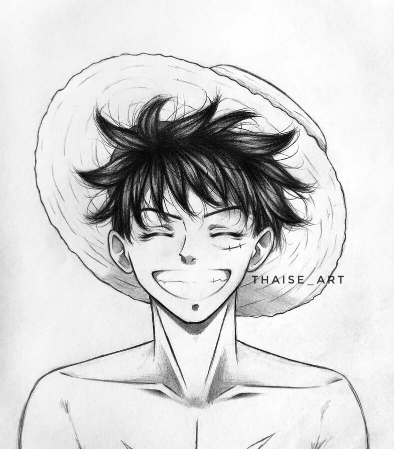 12-Luffy-Manga-Portraits-Thaise-www-designstack-co