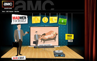 Create your own character of the AMC series MAD MEN