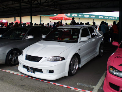 Wira A/B custom body kit audio car