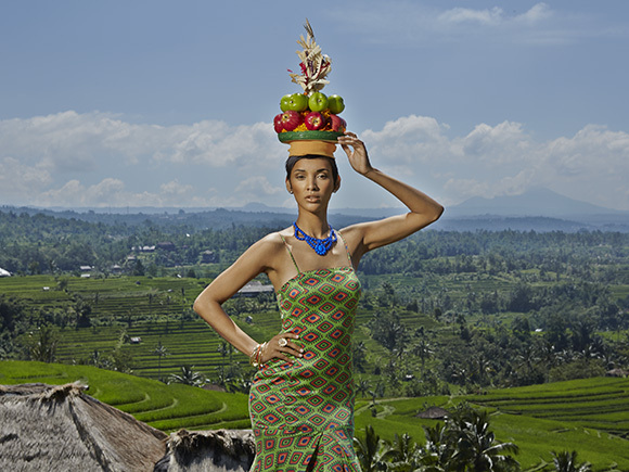 «Топ-модель по-американски», 20 сезон, Rice Paddy Couture, Канани Андалуз.