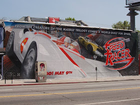 Speed Racer movie wall mural