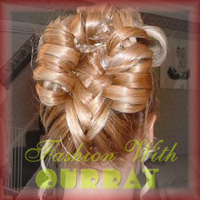 arabic wedding hairstyles. After the hairstyle is