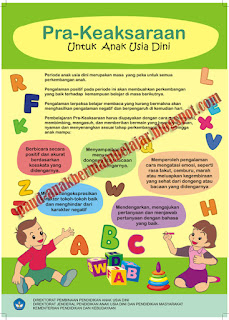 Direktorat Pembinaan Pendidikan Anak Usia Dini DOWNLOAD DESAIN POSTER, BANER, BOOKLET KEGIATAN PAUD-TK