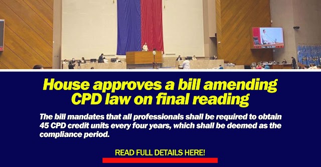 House approves a bill amending CPD law on final reading