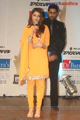Aishwarya & Abhishek at Dr. Batra's Positive Health Awards - Photo Gallery