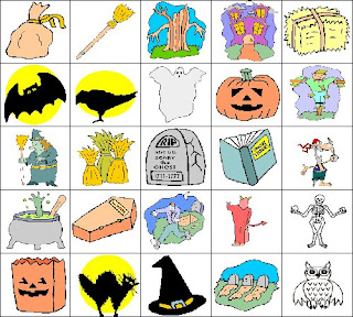 Printable Halloween Bingo Cards