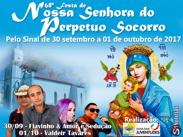 Cartaz 68ª Festa do Povoado de Pelo Sinal – Foto: João Santos