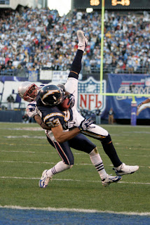 Vincent Jackson making the Charger's best reception of the game.