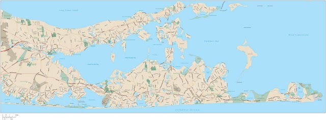 The Hamptons Map