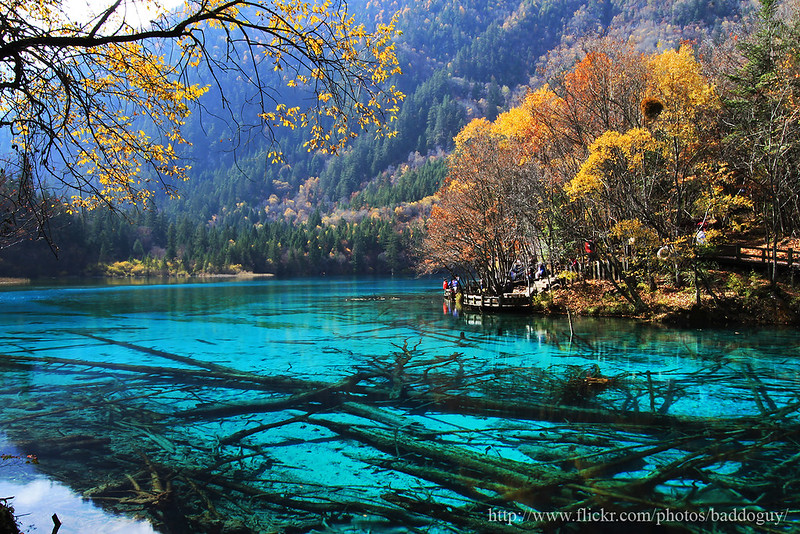 Jiuzhaigou national park China