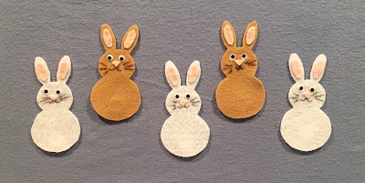 5 Five Little Bunnies/Rabbits, bunny flannel, rabbit flannel