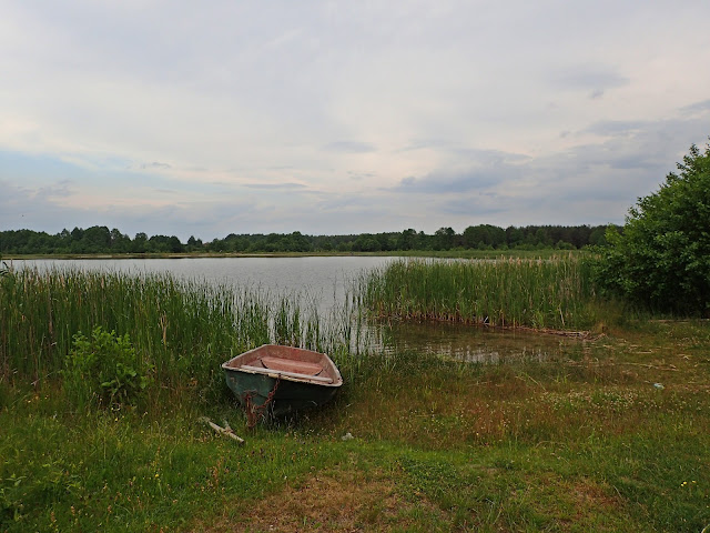 Pochmurne jezioro Świtaź