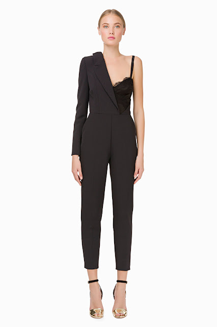 tuta elisabetta franchi jumpsuit tendenza jumpsuit estate 2019 100 anni della tuta 100 anni della jumpsuit jumpsuit trend mariafelicia magno fashion blogger colorblock by felym fashion blogger italiane fashion bloggers italy summer 2019 trend  outfit tuta come abbinare la tuta