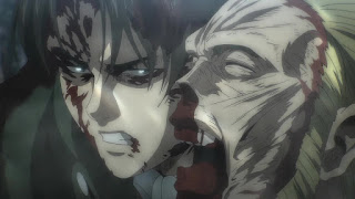 進撃の巨人 アニメ 73話 リヴァイ兵長 CV.神谷浩史 Attack on Titan Episode 73 Levi Ackerman